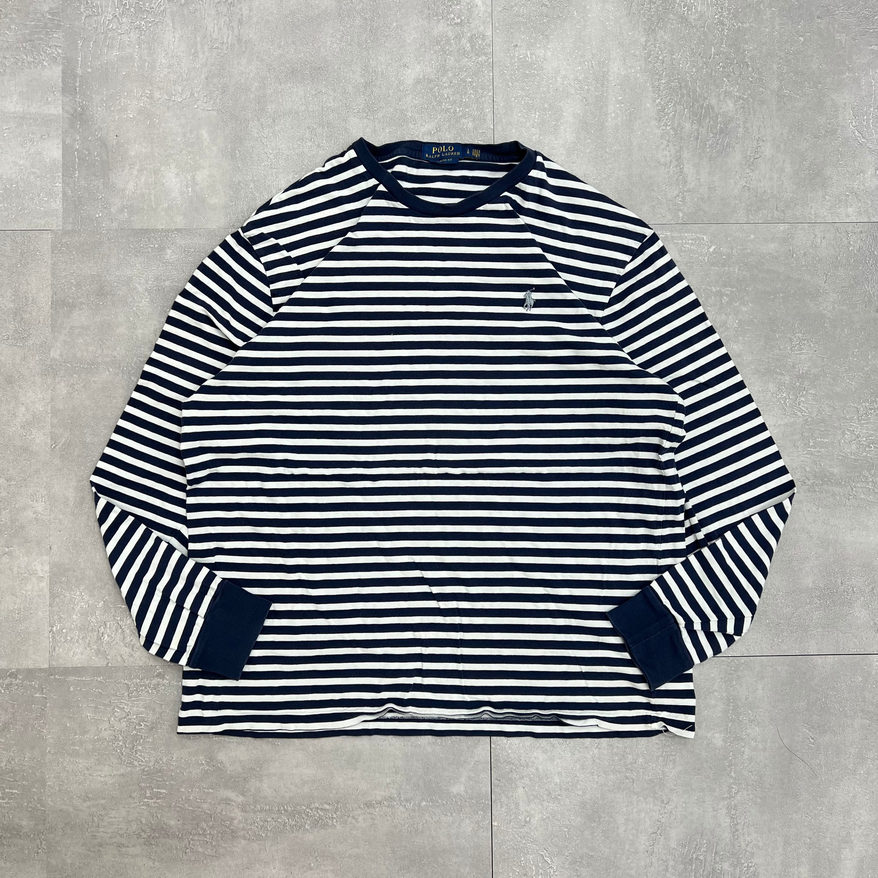 826 Ralph Lauren/ラルフローレン Long Sleeve Tee/ボーダーロン