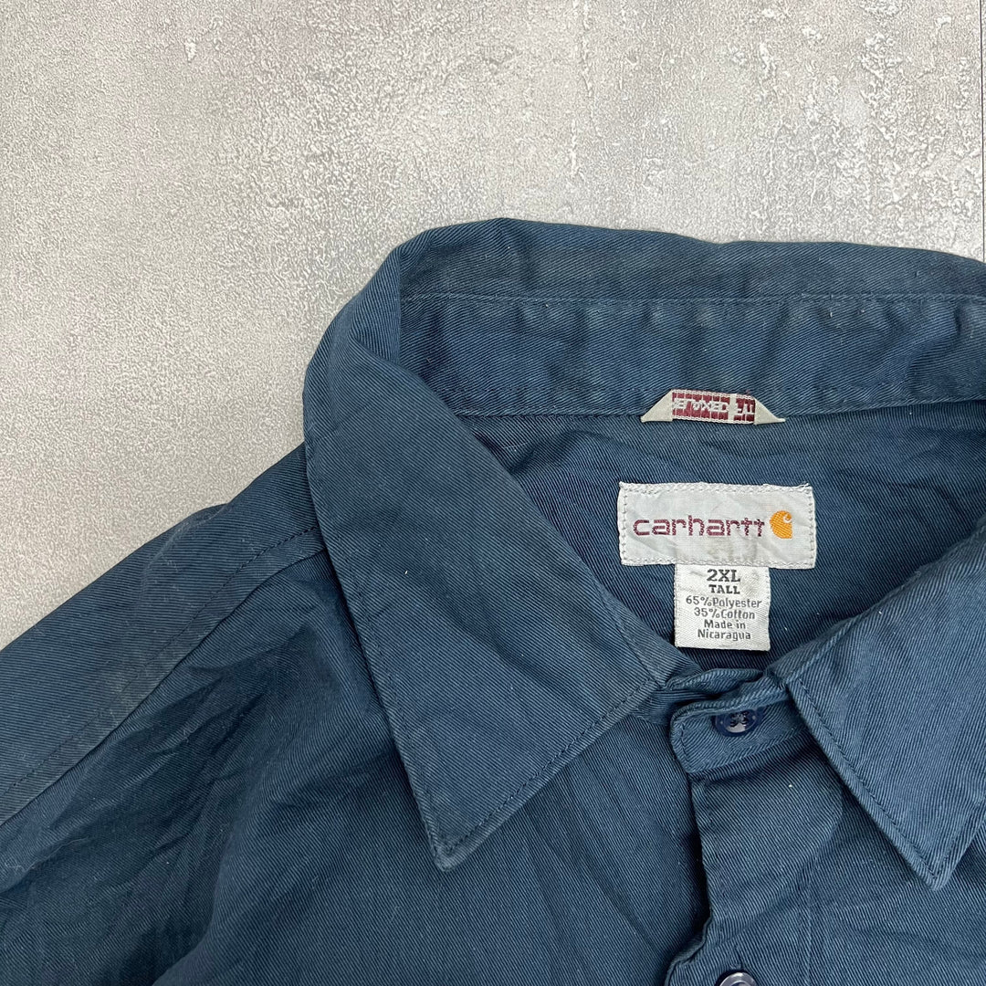 #914 Carhartt Work Shirts Size XXL