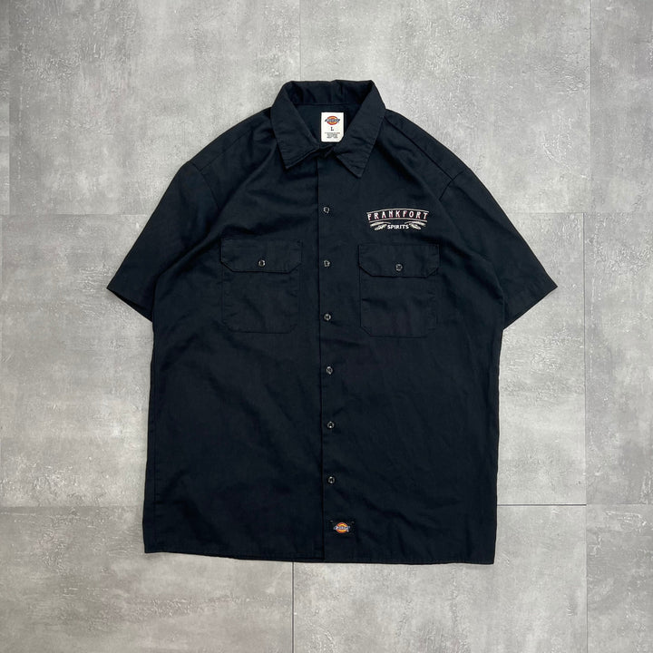 #874 Dickies/ディッキーズ Work Shirts/ワークシャツ サイズL