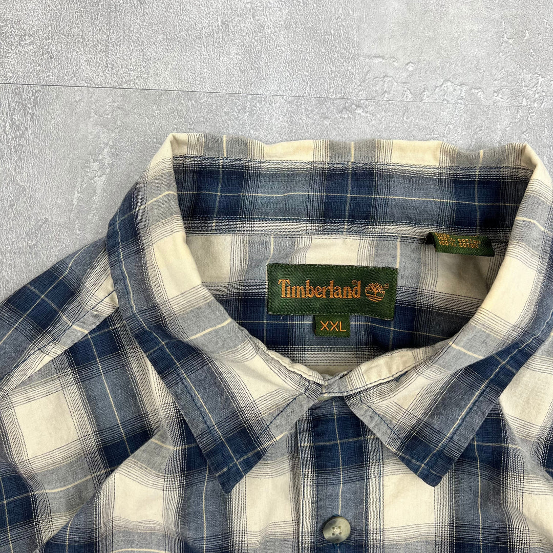 #466 Timberland Check Shirts Size XXL