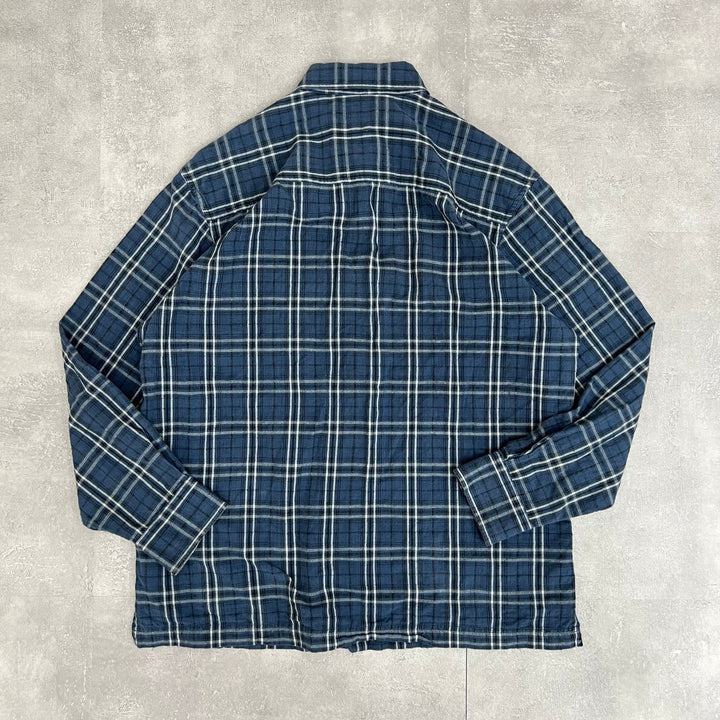 #76 Timberland/Timberland L/S Check Shirts Size M