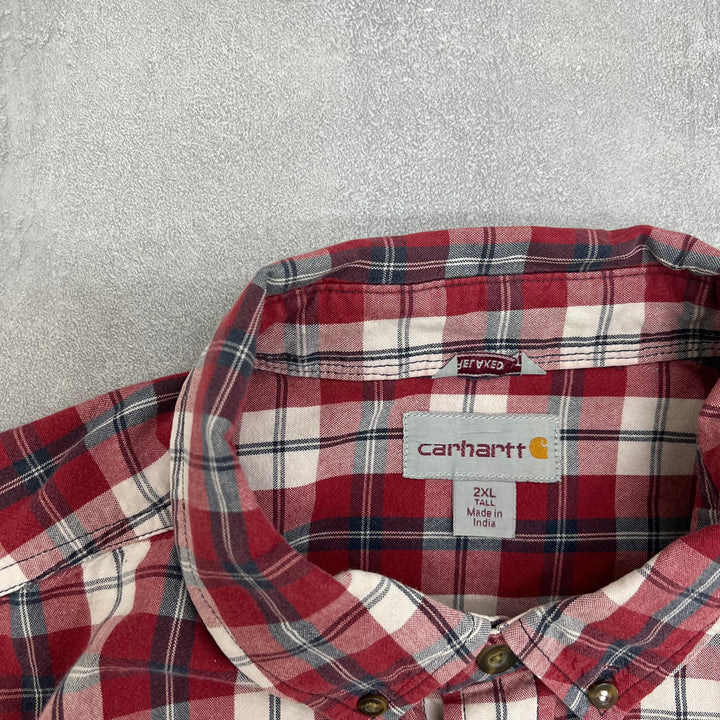 #918 Carhartt/カーハート Check Shirts/チェックシャツ サイズXXL