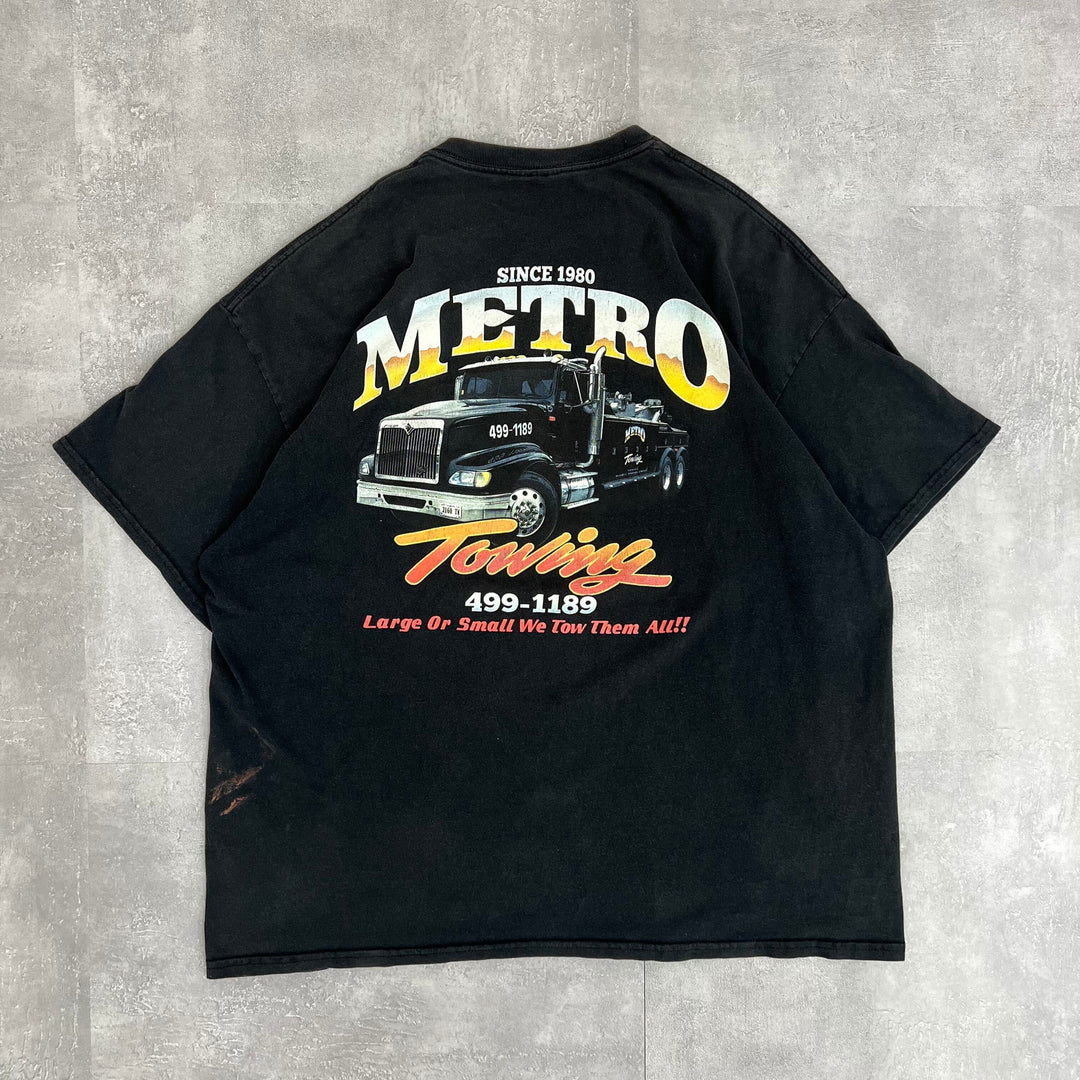 #17 00's METRO Towing Tee/T-shirt Size XL