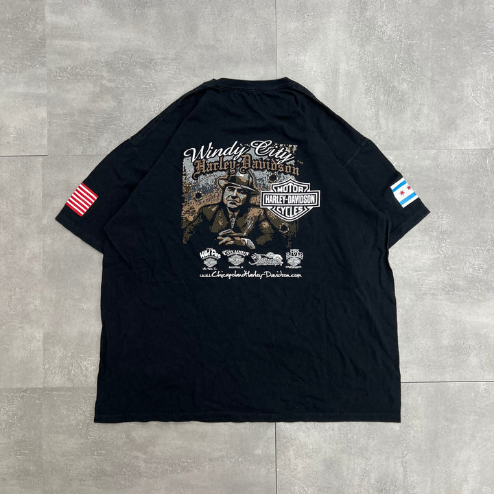 #756 Harley-Davidson/ハーレーダビッドソン Tee サイズXL