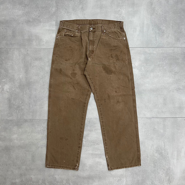 #987 Dickies/ディッキーズ Duck Work Painter Pants/ダックペインターパンツ W36