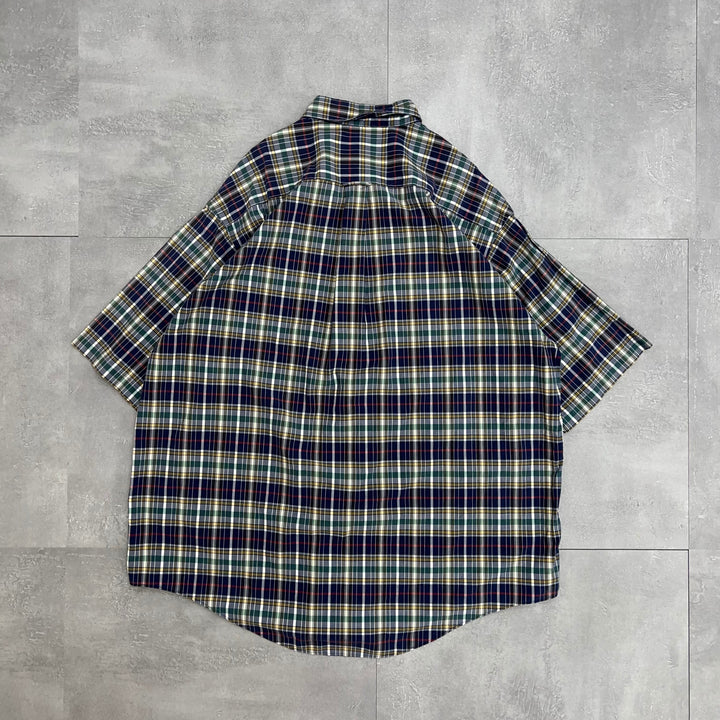 #390 Nautica／ノーティカ Check Shirts／チェックシャツ サイズXL