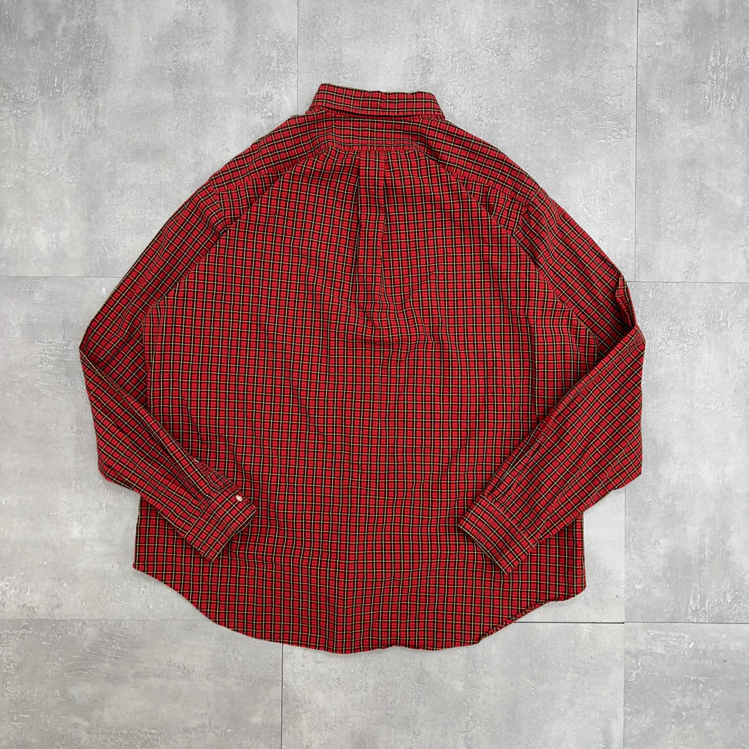 #938 Ralph Lauren L/S Check Shirts Size XL