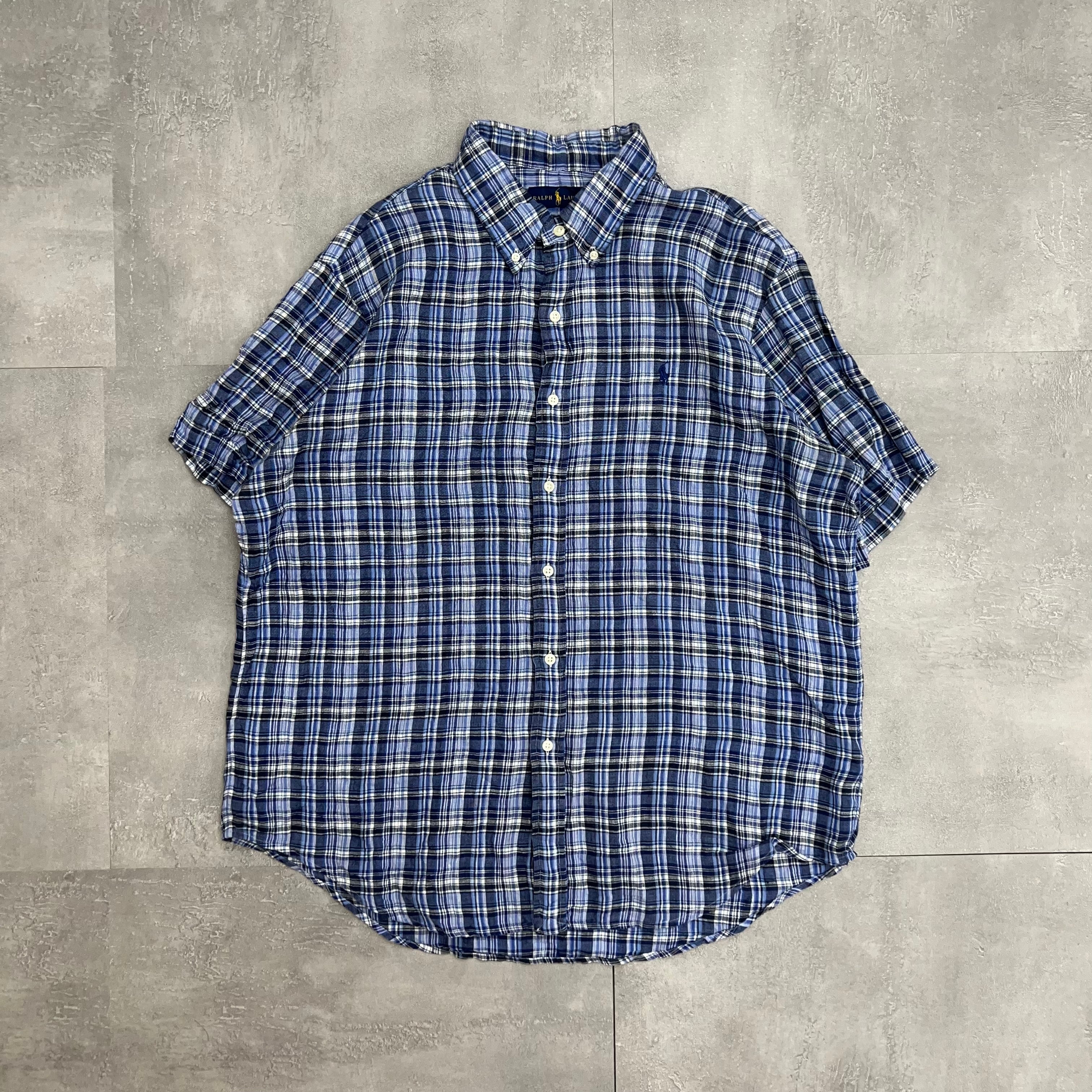 857 Ralph Lauren/ラルフローレン Check Shirts/チェックシャツ サイズ