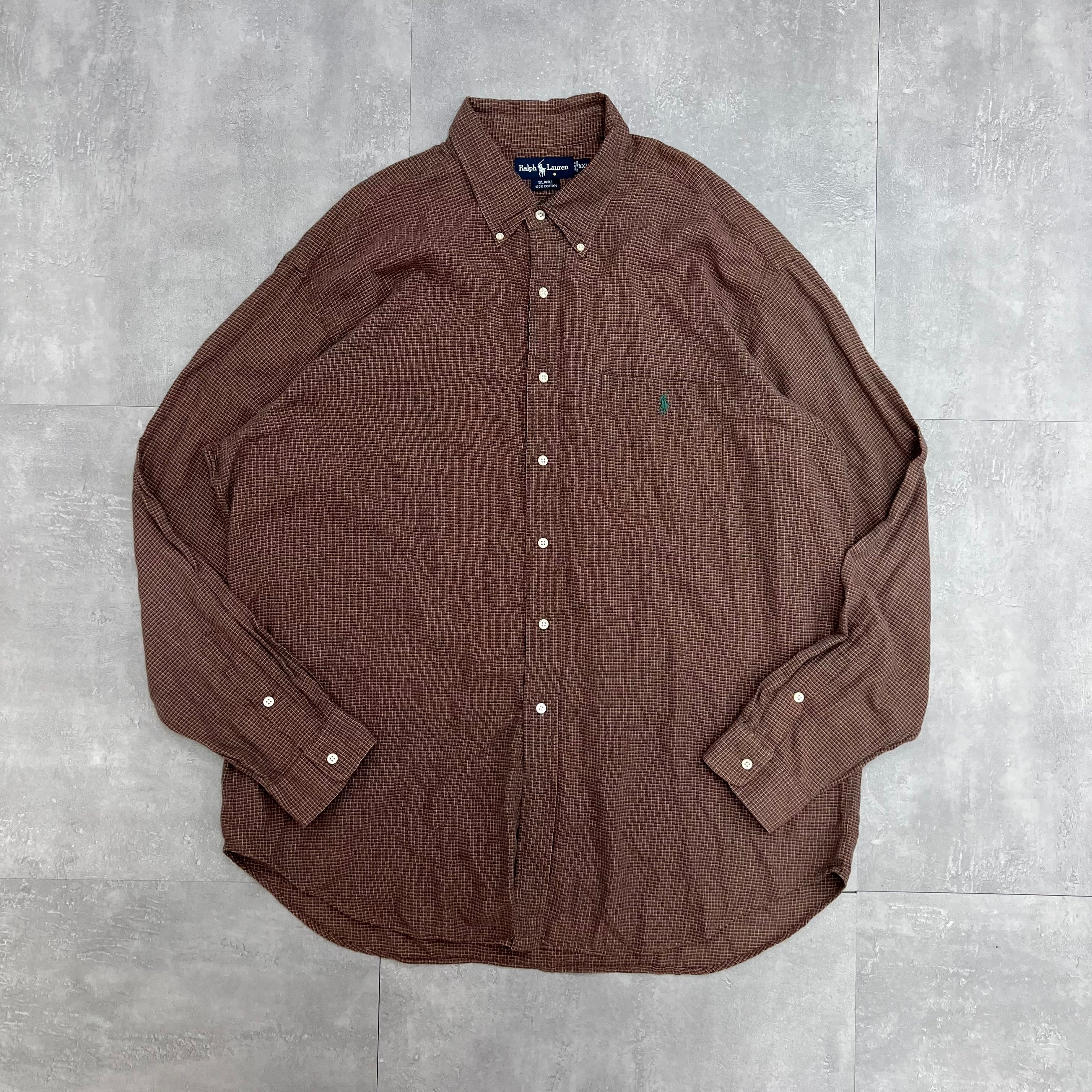 936 Ralph Lauren/ラルフローレン L/S Check Shirts/チェックシャツ