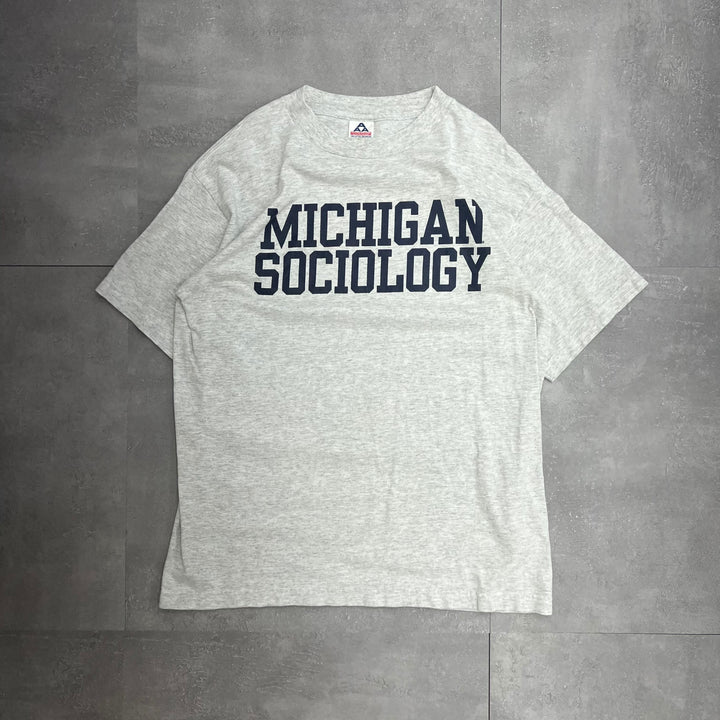 #543 MICHIGAN SOCIOLOGY Tee/Tシャツ サイズL