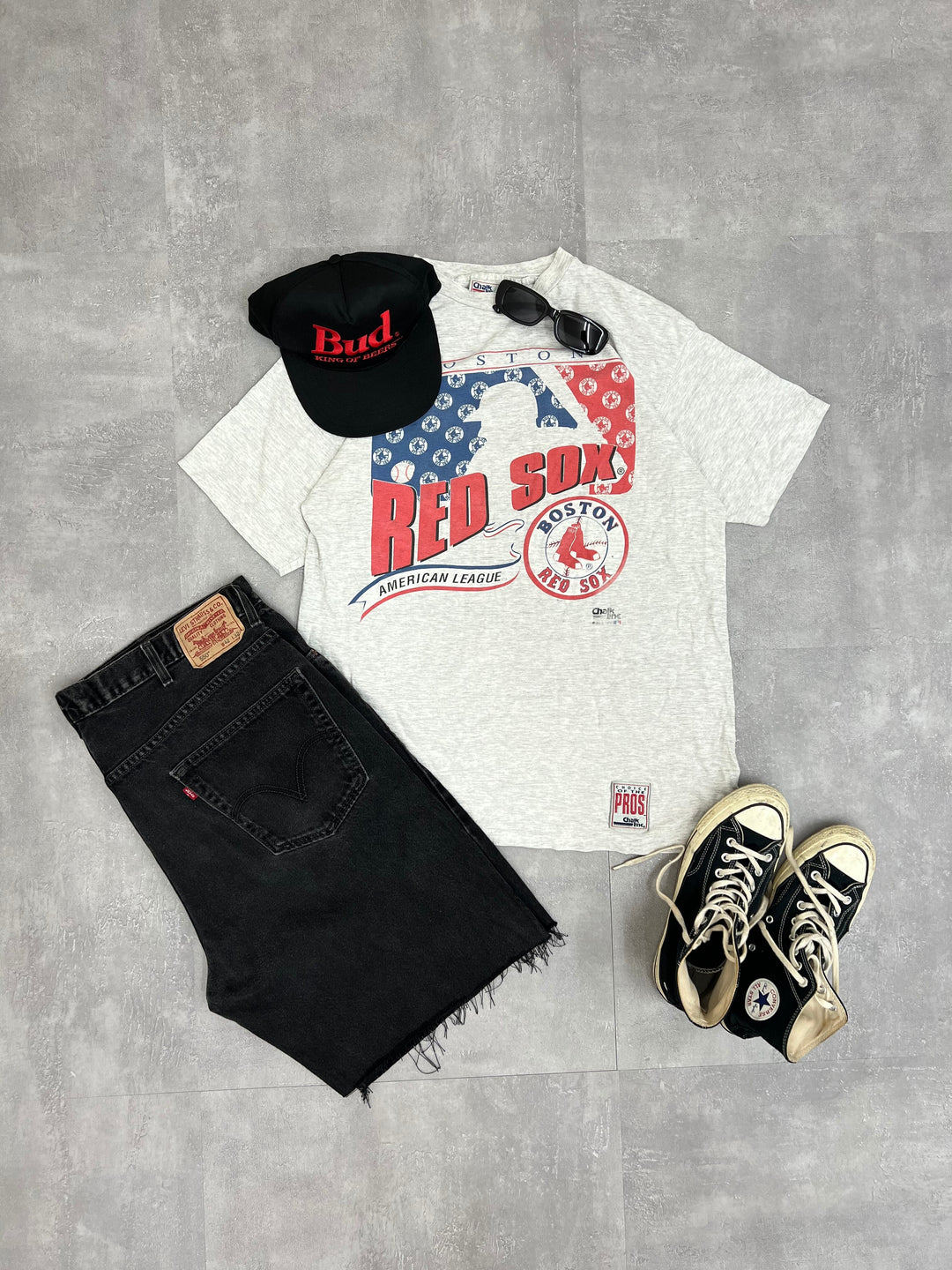 #99 92's Vintage Redsox/レッドソックス　MLB Tee サイズL