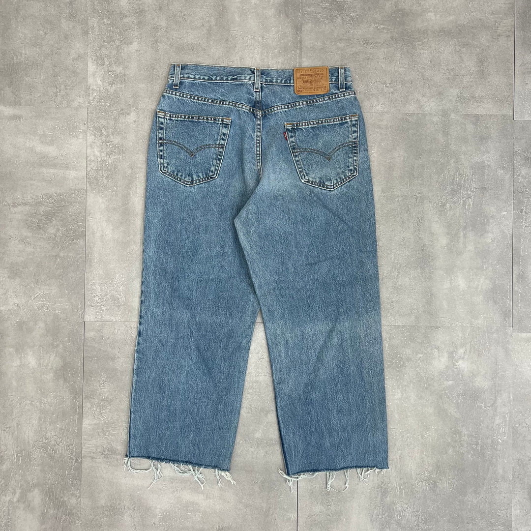 #640 99's Levis/リーバイス 550 Denim/デニム Pants MADE IN USA W36