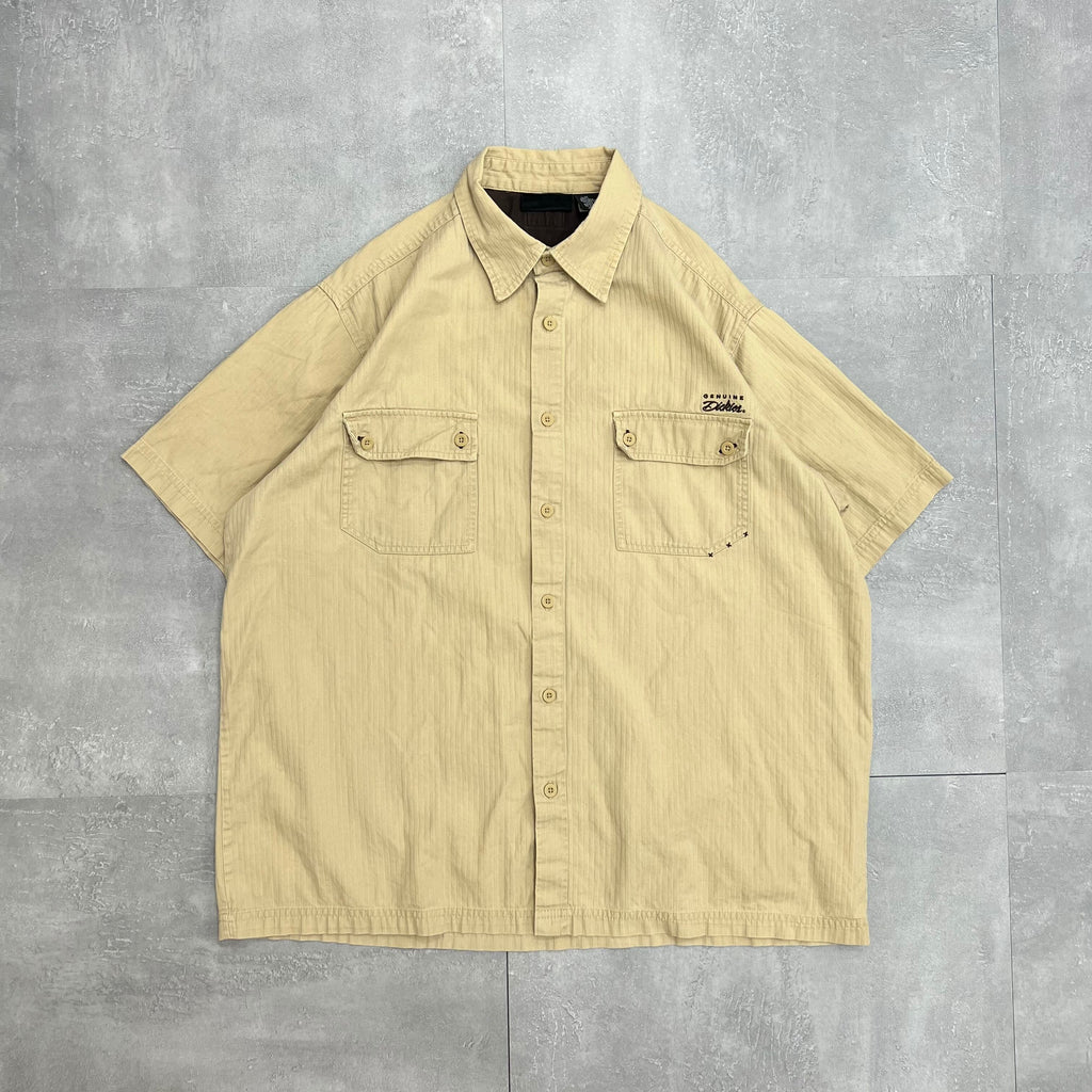 Dickies　ディッキーズ　ワークシャツ　サイズ3XL　デカロゴ　希少　古着 楽天市場】ディッキーズ ワークシャツ 大きいサイズの通販