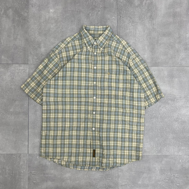 #464 Timberland Check Shirts Size M