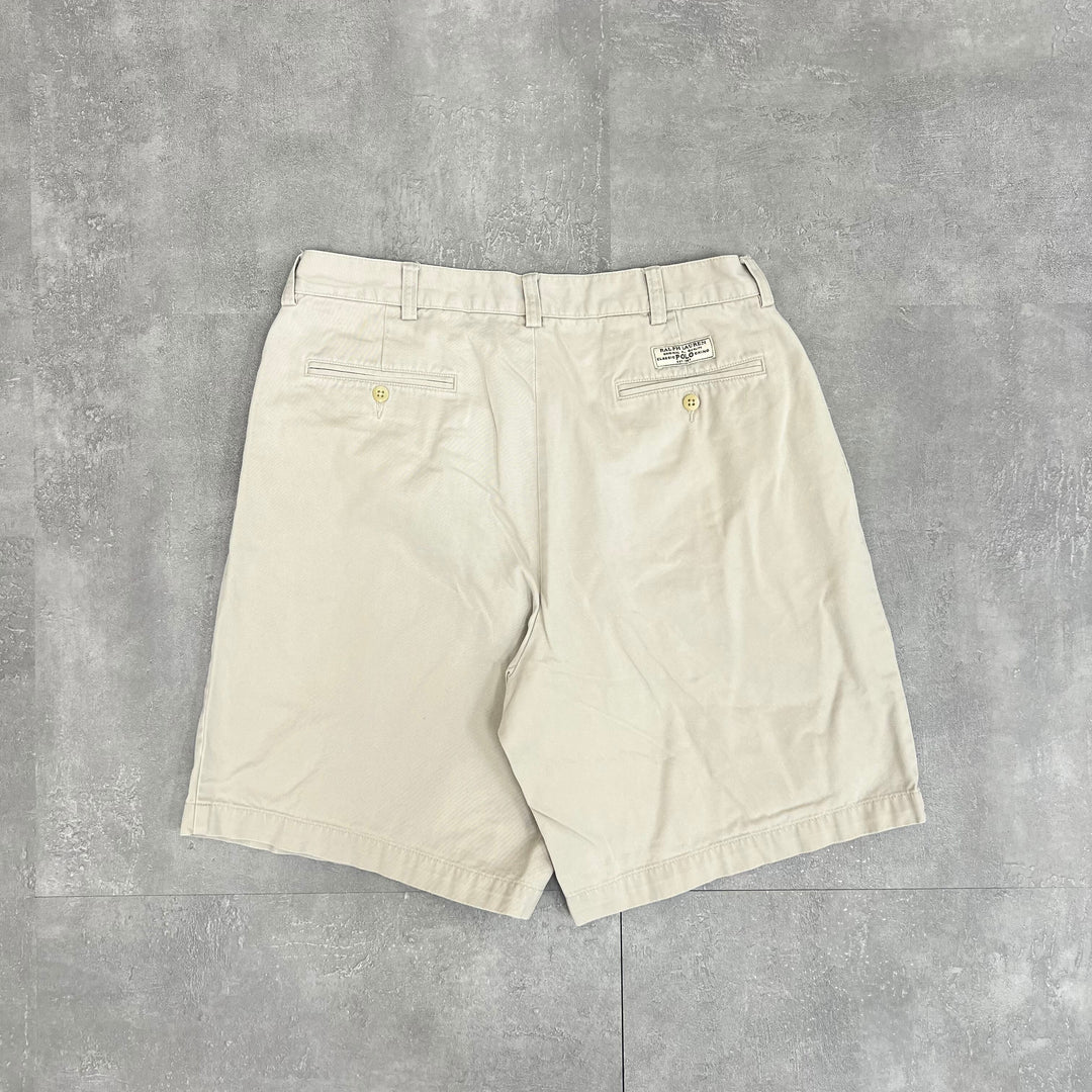 #381 Ralph Lauren/ラルフローレン 2Tuck Shorts/2タックショーツ W34