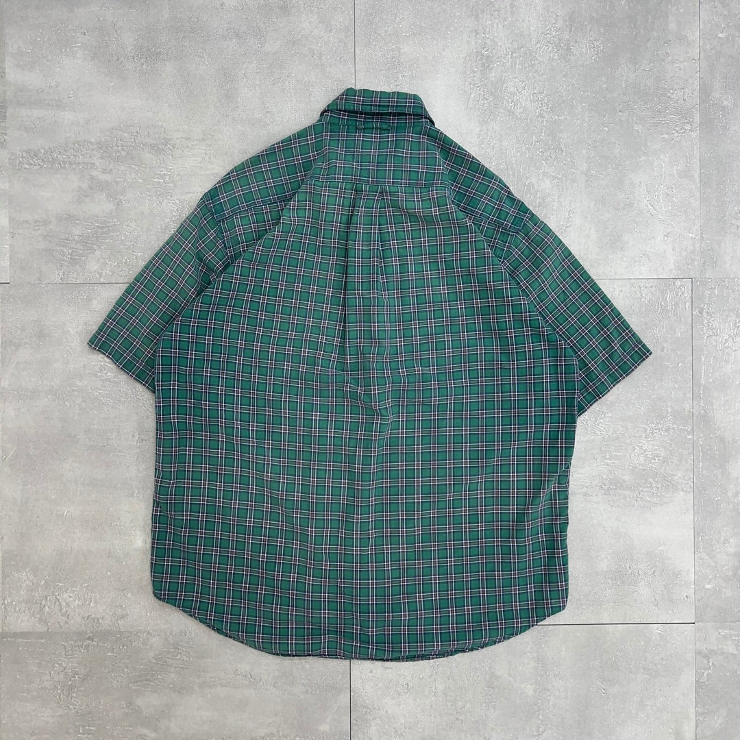 #458 Tommy Hilfiger／トミーヒルフィガー Check Shirts／チェックシャツ サイズL