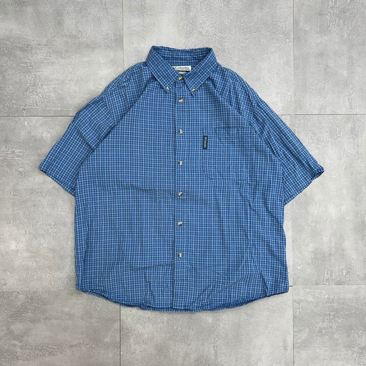 #476 Columbia/コロンビア Check Shirts／チェックシャツ サイズXL