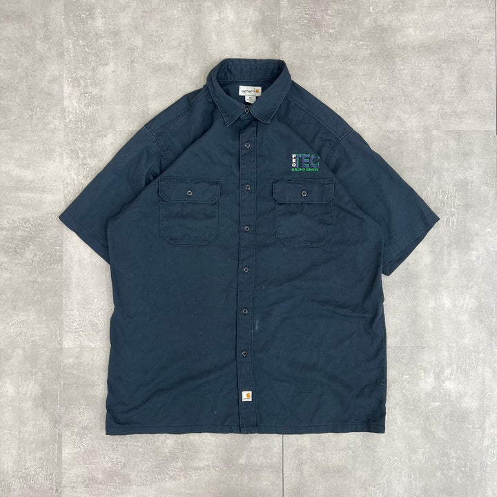 #257 Carhartt/カーハートWork Shirts／ワークシャツ サイズXL