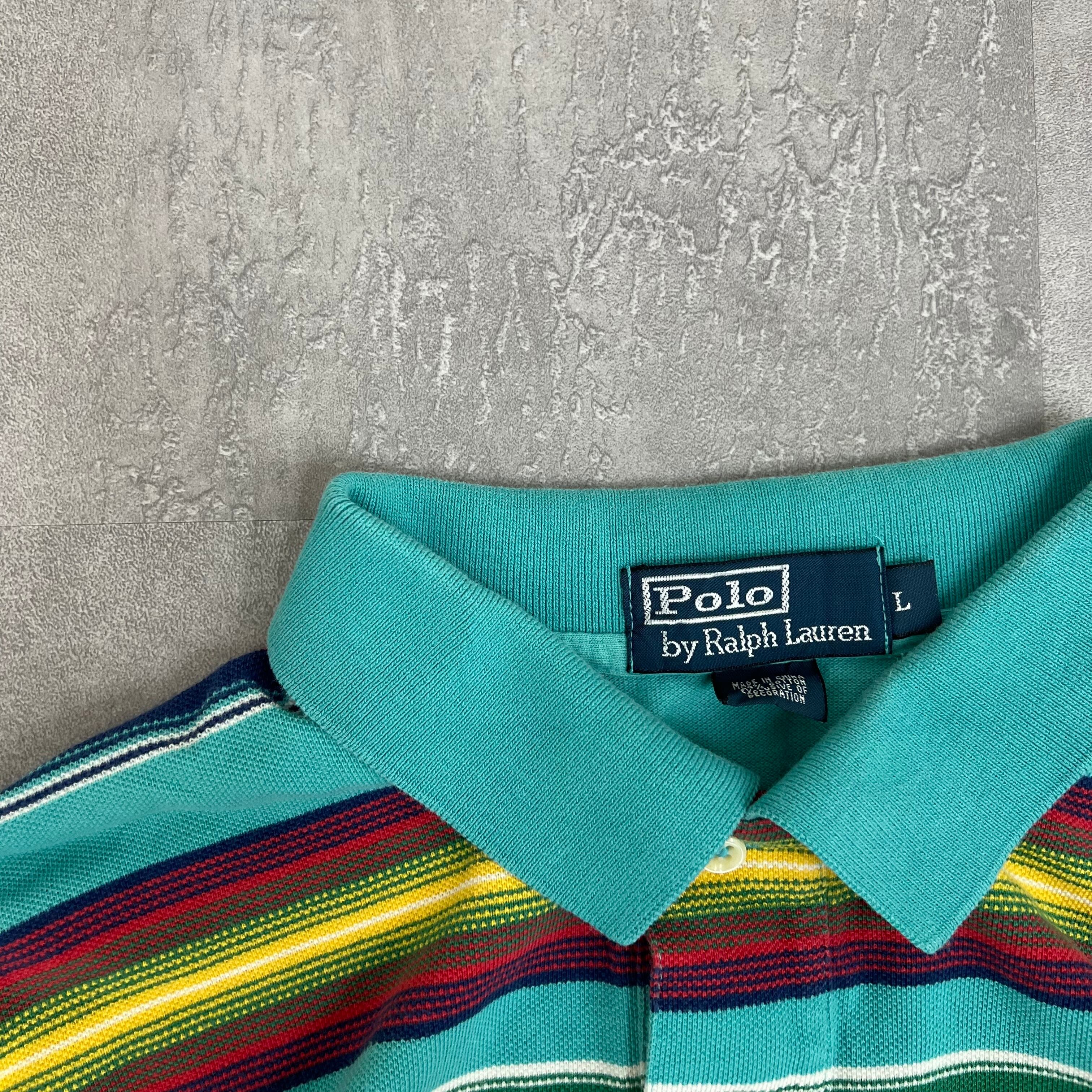 polo ralph laurenポロシャツS 269 Ralph Lauren／ラルフローレン S/S POLO/ポロシャツ サイズL – MUJIN