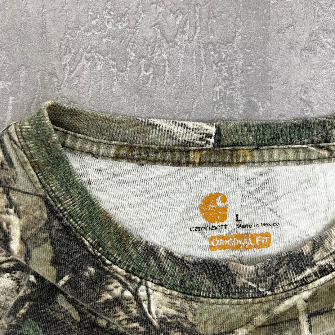 #71 Carhartt/カーハート REALTREE Pocket Tee サイズ L