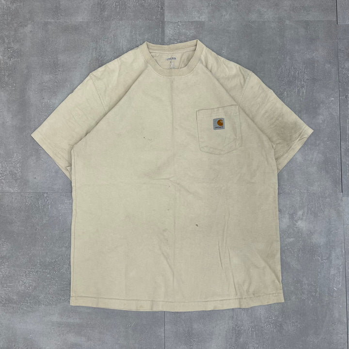 #34 Vintage Old Carhartt/Carhartt Pocket Tee Size L