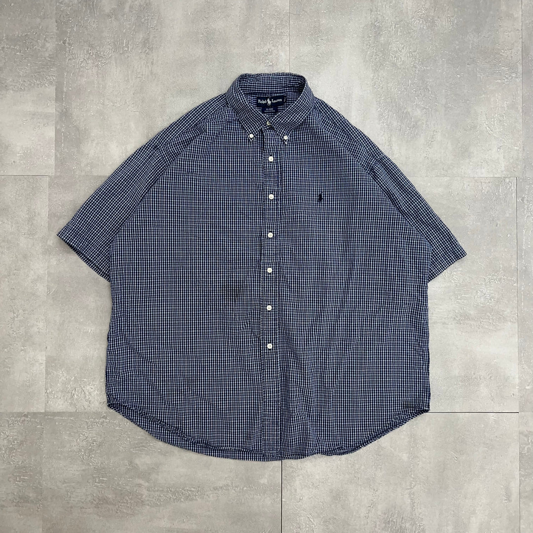 #854 Ralph Lauren Check Shirts Size XXL