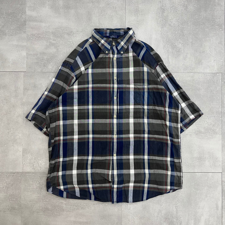 #389 Nautica／ノーティカ Check Shirts／チェックシャツ サイズXL