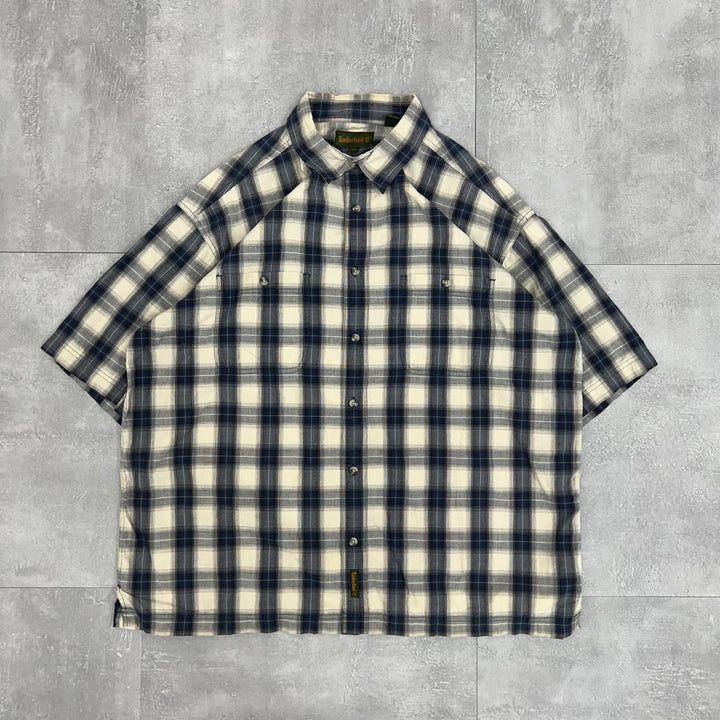 #466 Timberland Check Shirts Size XXL