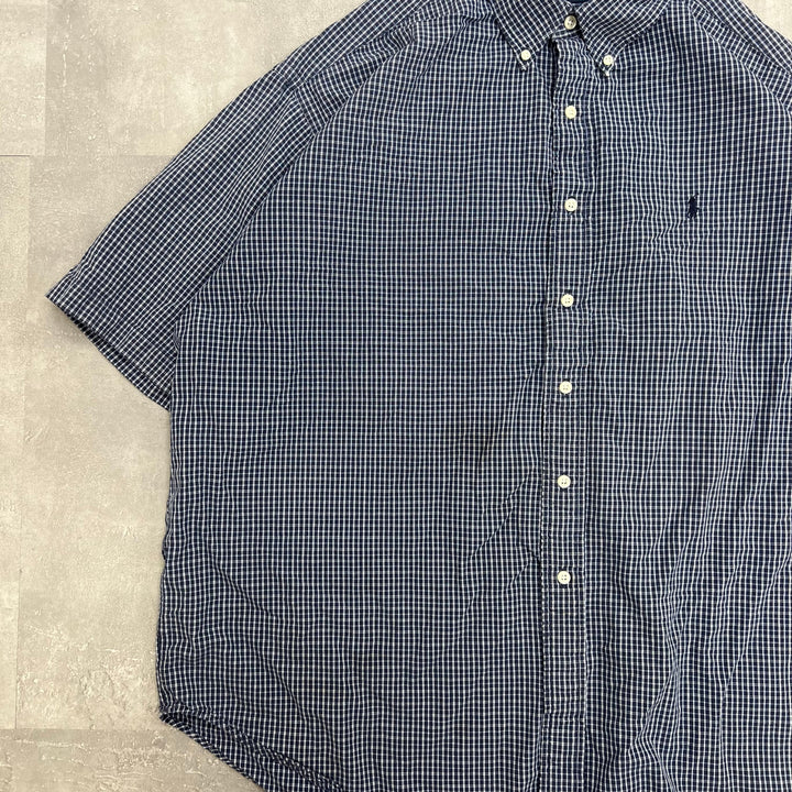 #854 Ralph Lauren Check Shirts Size XXL