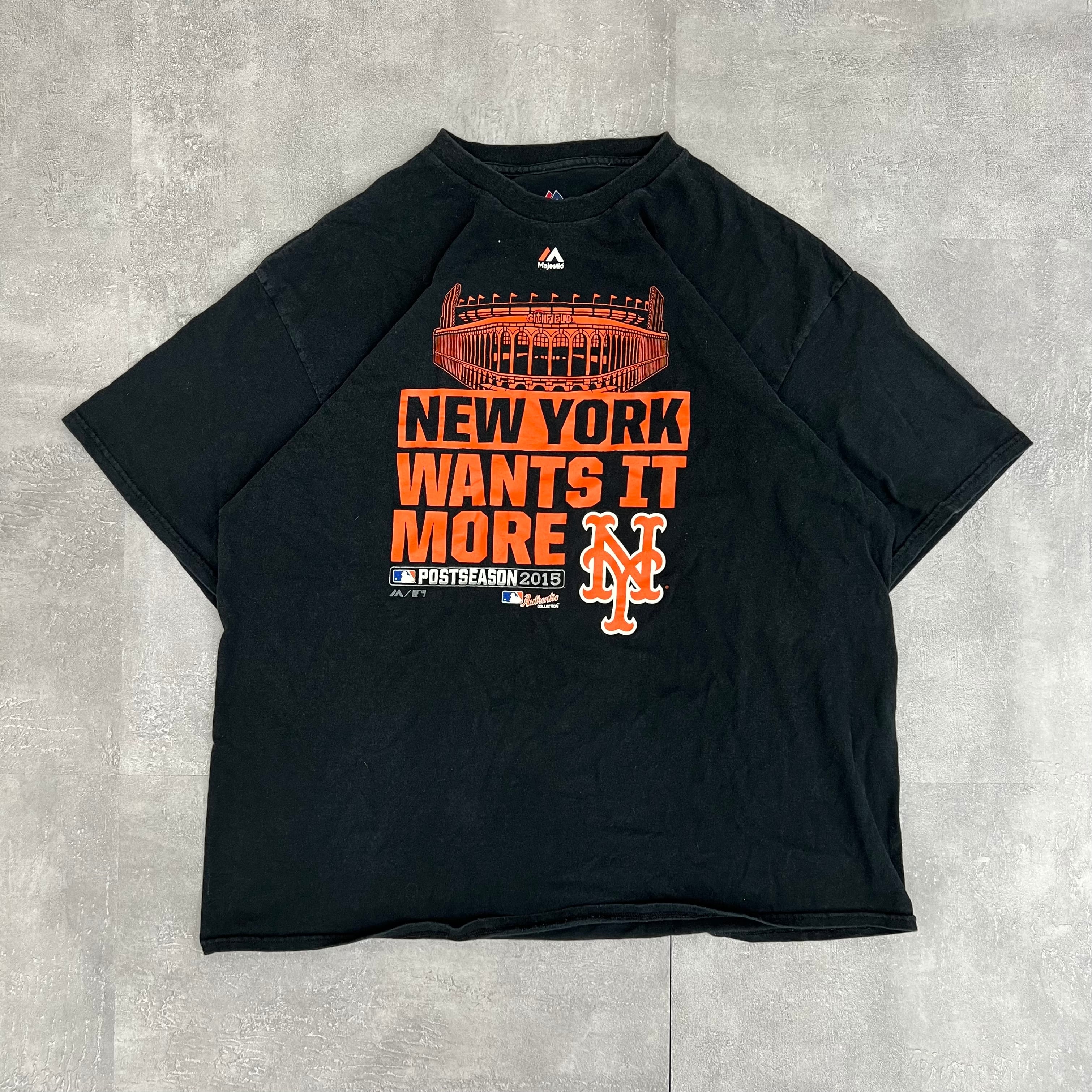 126 MLB Majestic/マジェスティック Mets/メッツ Tee サイズXXL – 古着