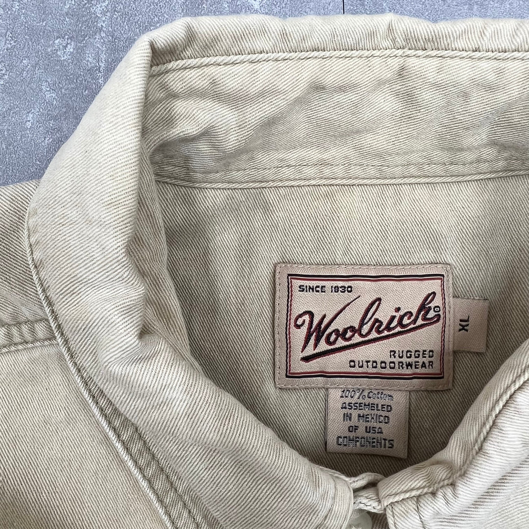 #469 Woolrich Solid Shirts Size XL