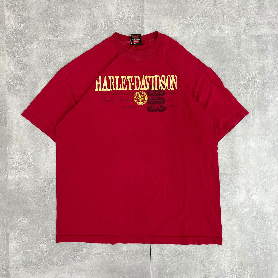 #179 12's Harley-Davidson/ハーレーダビッドソン Tee サイズXL