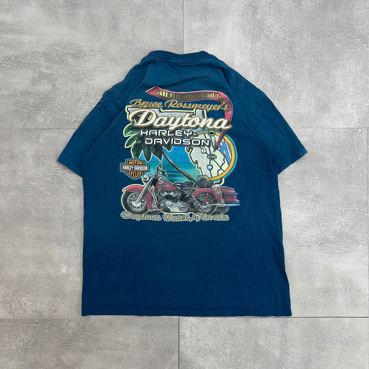 #753 12's Harley-Davidson/ハーレーダビッドソン Tee サイズL