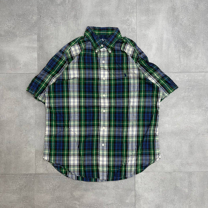 #806 Ralph Lauren Check Shirts Size L