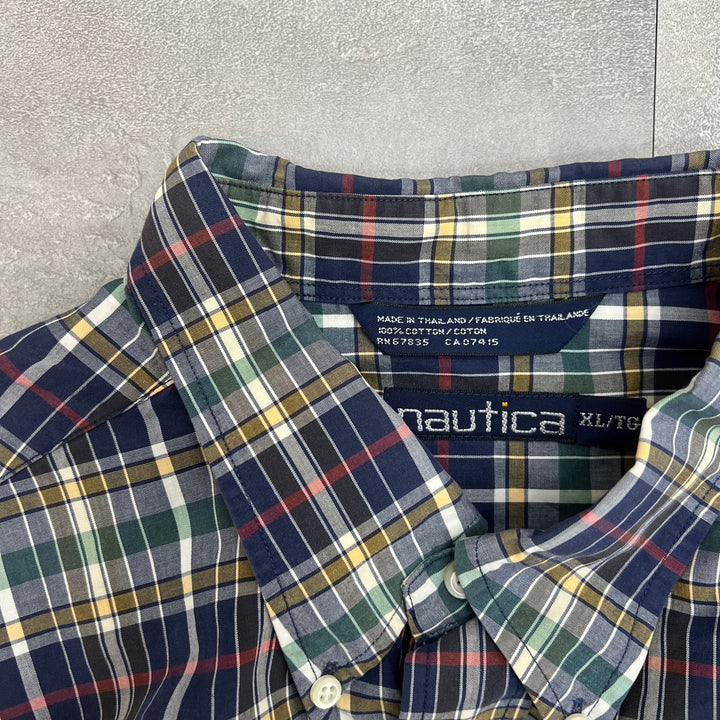 #390 Nautica／ノーティカ Check Shirts／チェックシャツ サイズXL