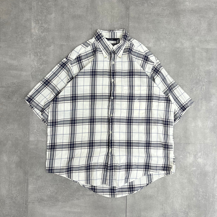 #388 Nautica／ノーティカ Check Shirts／チェックシャツ サイズL