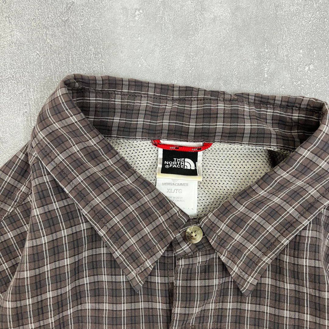 #470 The North Face/North Face Check Shirts/Check Shirt Size XL