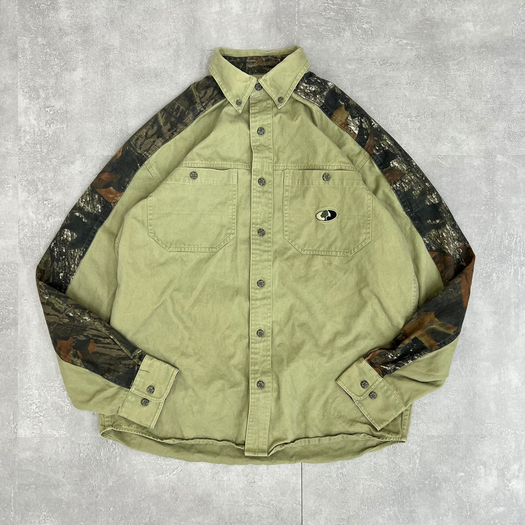 #81 MOSSY OAK Realtree L/S Shirts サイズ M