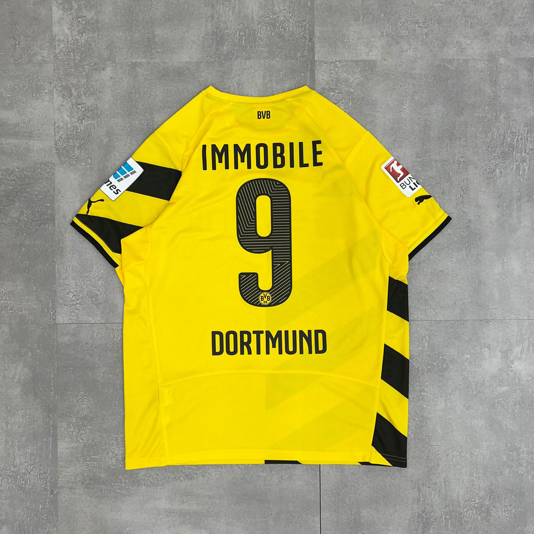 #308 DORTMUND/ドルトムント #9 IMMOBILE／インモービレFootball／フットボール Tee サイズL