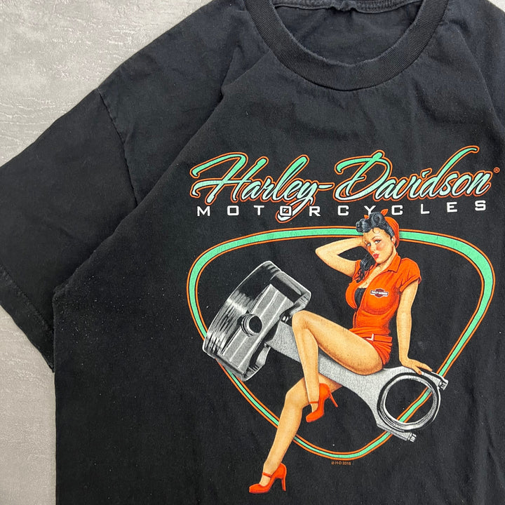 #743 15's Harley-Davidson/Harley-Davidson Tee Size L