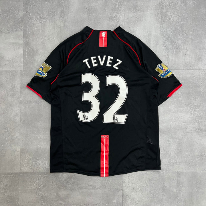 #837 MANCHESTER UNITED/マンチェスターユナイテッド #32TEVEZ/テベス Football／フットボール Tee サイズM