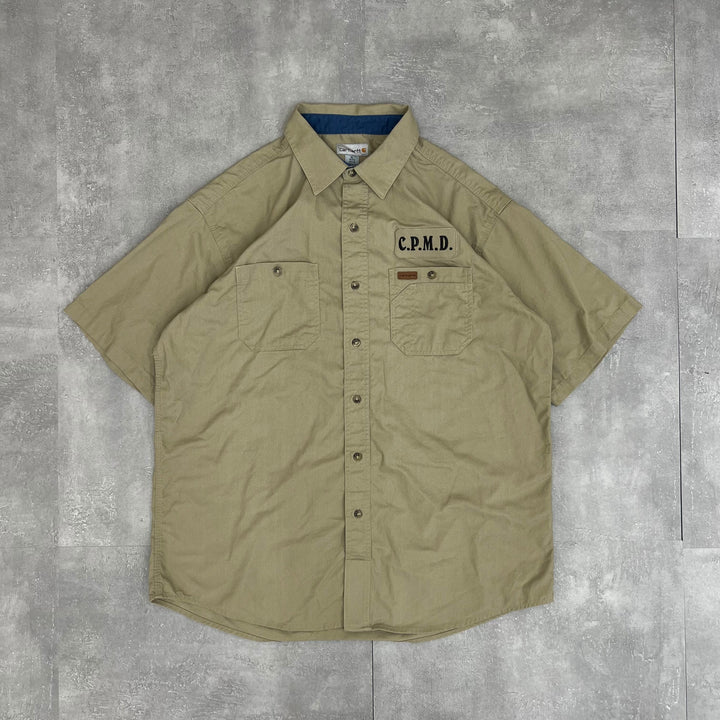 #240 Carhartt/カーハートWork Shirts／ワークシャツ サイズXL