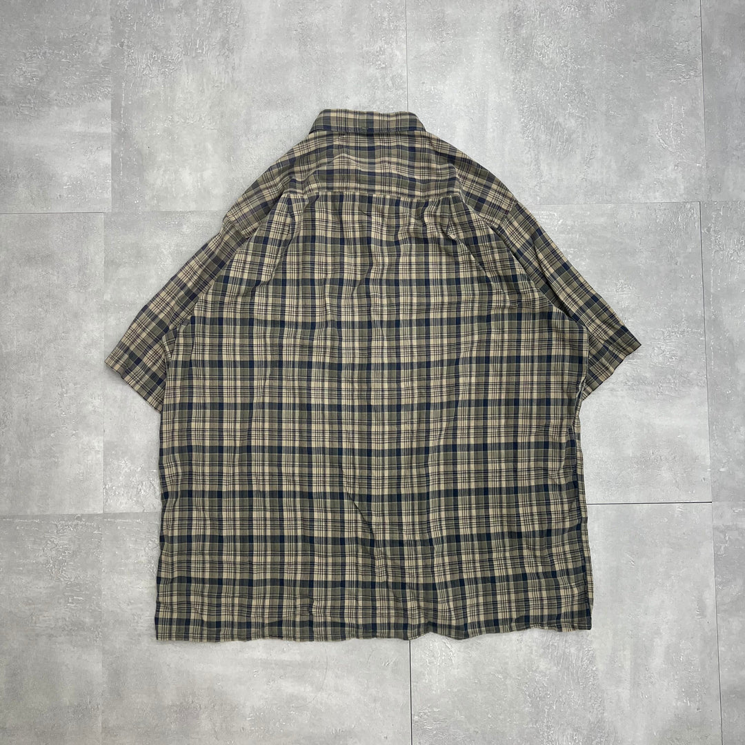 #850 Nautica Check Shirts Size XXL