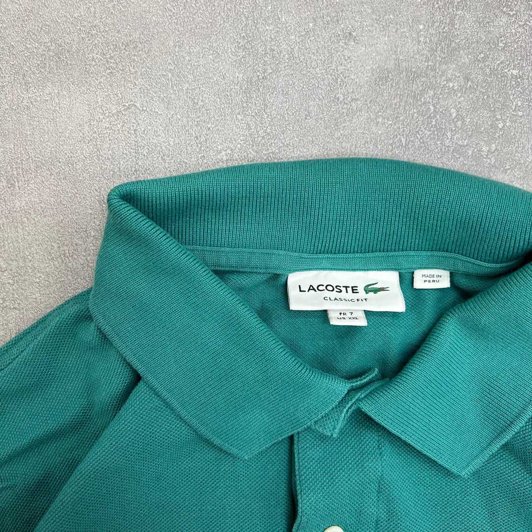 #825 Lacoste/Lacoste POLO/Polo shirt Size XXL