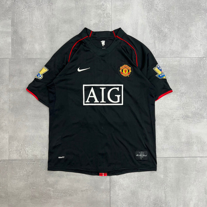 #837 MANCHESTER UNITED/マンチェスターユナイテッド #32TEVEZ/テベス Football／フットボール Tee サイズM